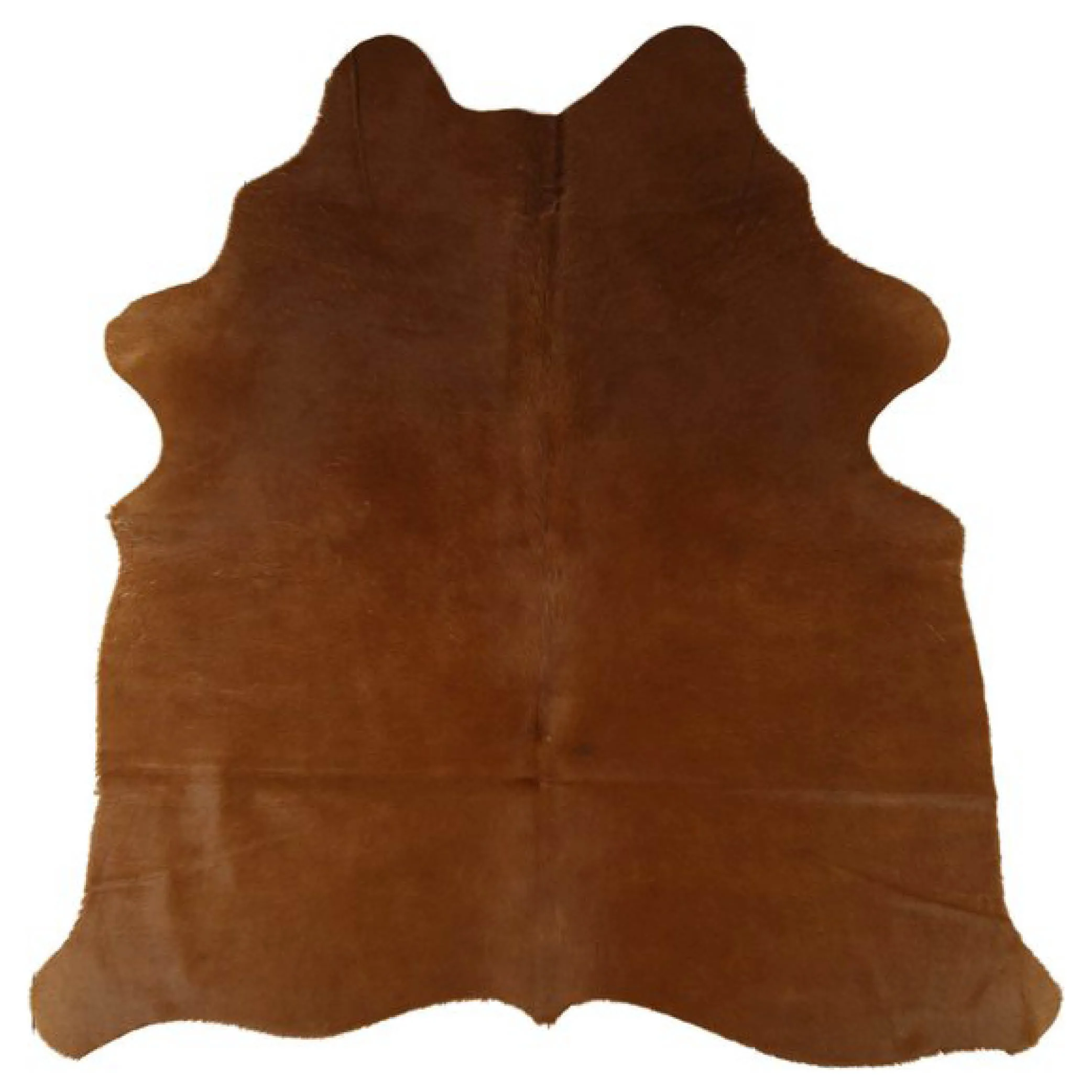 koeienhuid vloerkleed cognac