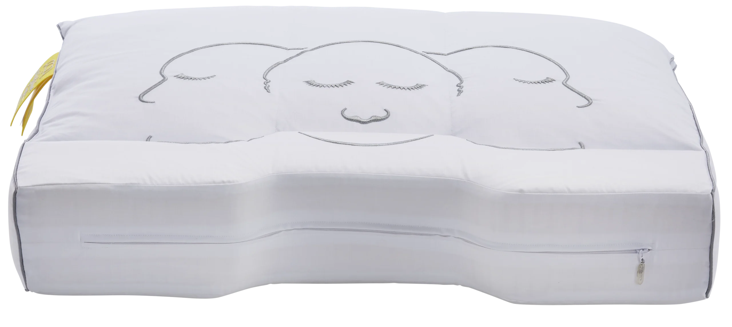 Silvana Support® Royale Stevig Geel Hoofdkussen | 50 x 70 cm - Afbeelding 3