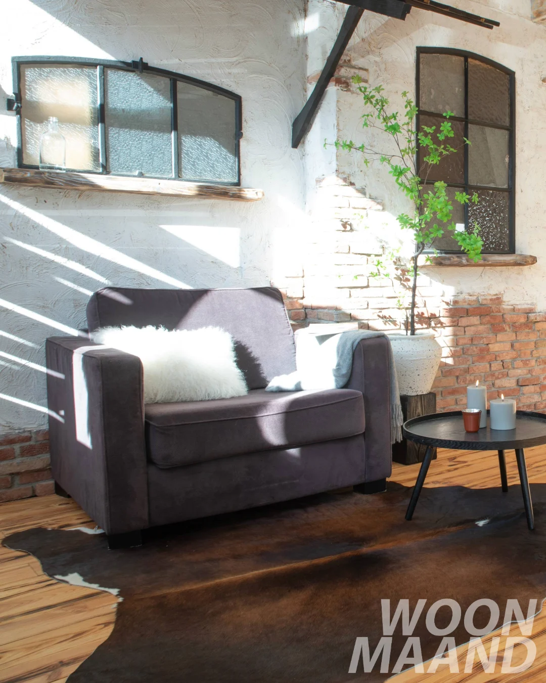 woonkamer in herfstsferen